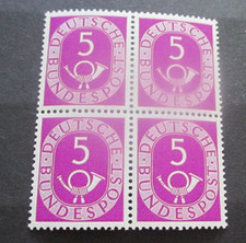 Bund, 125 ** Posthorn 5 Pf