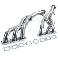 Edelstahl Fächerkrümmer passt für 3er BMW E46 320i 325i 330i 00-07 M54