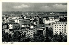 Ak Gdynia Gotenhafen Pommern, Teilansicht mit Hafen - 4558187