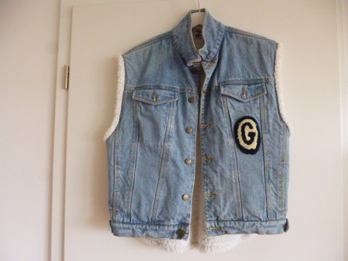 Jeansjacke jeansweste mit - jeansweste,