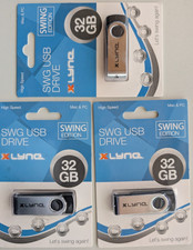 XLYNE SWG USB 2.0 DRIVE Sticks 3x 32GB SWING EDITION