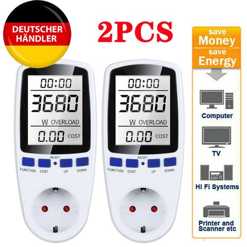 Leistungsmesser wattmeter - 2x,