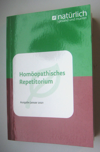 Homöopathisches repetitorium - homöopathisches,