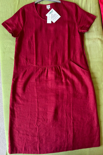 Kleid leinen 48 - kleid, gr.