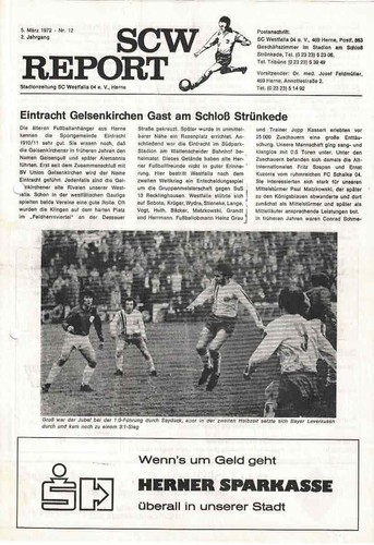 Fussball programmheft 71 72 - ,