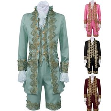 Jahrgang Cosplay -Anzug Mantel Mode Rokoko Stilvoll Viktorianische Renaissance