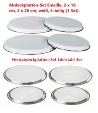 Abdeckplatten-Set weiß