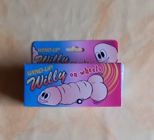 Lustiger  Wind- Up -Willy  Penis auf Rädern, Rarität, Ideal als Party Gag,Frivol