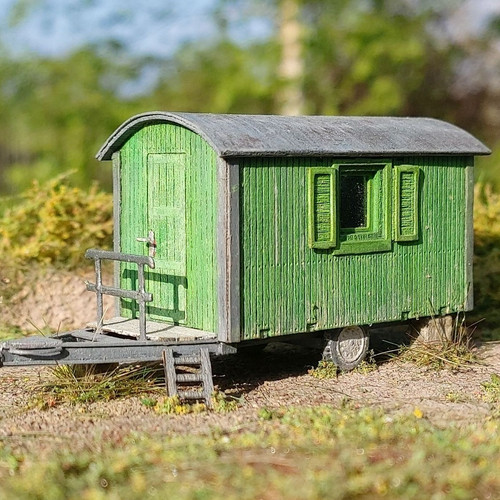 Alter wohnwagen spur h0 - alter,