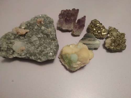 Konvolut mineralien pyrid - mineralien,