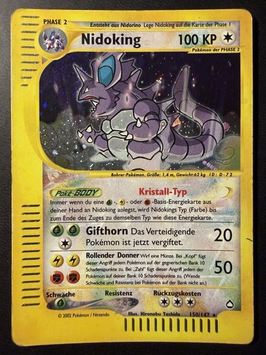 Pokemon nidoking 150 - nidoking, 150/147