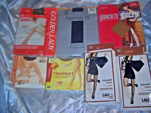 Sexy glanz nylons konvolut - 7, x