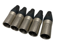 5 Stück NEUTRIK NC3MXX XLR 3