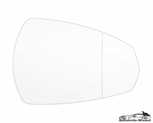 Spiegelglas rechts für audi - rechts,