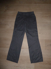 CECIL JESSY Cargo Hose Bootcut Weites Bein Grau W26 L32 **w.NEU**