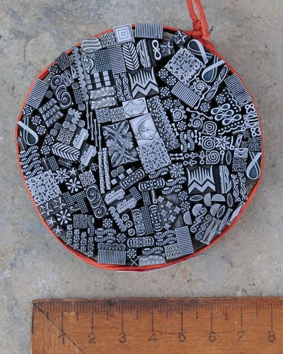Vignetten mix stempel - mix,