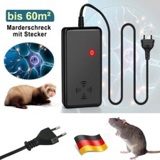 Ultraschall Marderabwehr Marderschreck Mader Marderschutz Repeller Haus bis 60m²