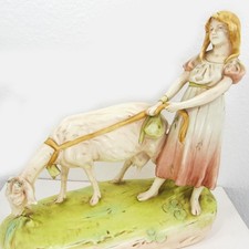 Jugendstil Biskuitporzellan