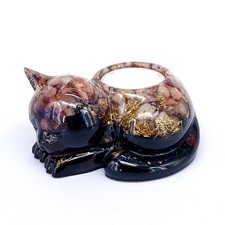 Orgonit Teelichthalter