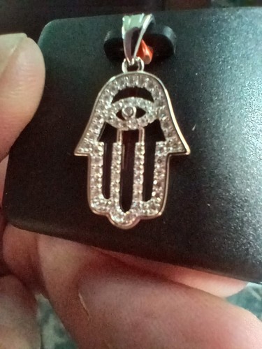 Hand der hamsa sterlingsilber - hamsa,