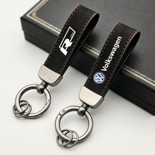 Leder schlüsselanhänger - vw, leder-schlüsselanhänger