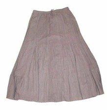 Y) DAMEN ROCK STUFENROCK TAUPE