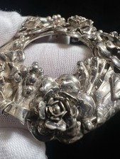 Brosche Silber Jugendstil