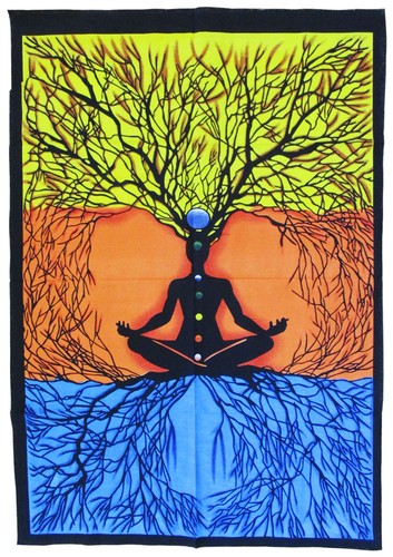 Chakra wandbehang 110x75 - chakra, cm