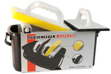 10l Wascheimer Fliesenwascheimer Waschset Hydroschwamm Fugenbrett Ausfugebrett