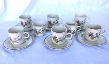 8teiliges Kaffeeservice - Kaffeetasse, Untersetzer, Zuckerdose, Milchkännchen