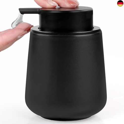Seifenspender keramik schwarz - keramik,