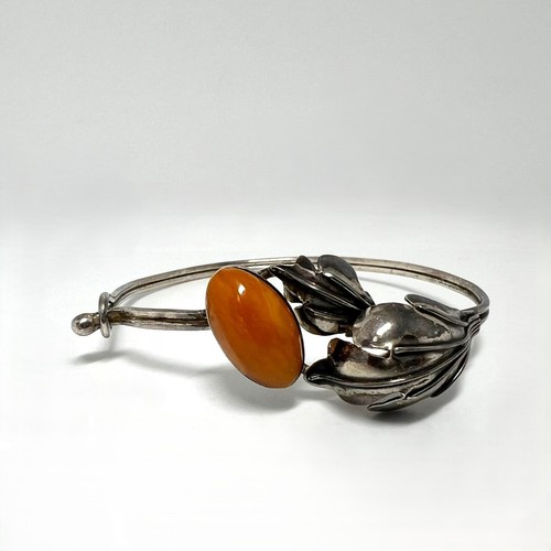 Vintage armreif 835er silber - vintage-armreif,