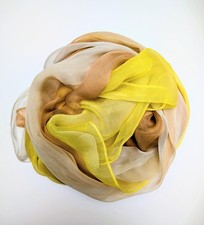 Damen Chiffon Schal Dreifarbig