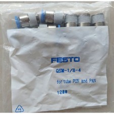 10Stück Neu Festo Armaturen QSM-1/8-4 153305 Schnell Versand