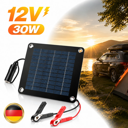 Monokristallin solarmodul 12v - solarmodul,