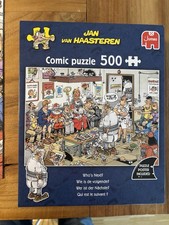 Jumbo Spiele Jan van Haasteren Wer kommt als nächstes? Comic Puzzle 500 Teile