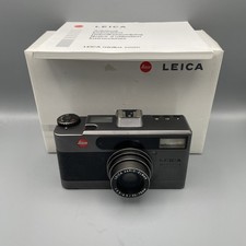 Leica Minilux Zoom Bogner Edition- OVP Boxed, Anleitung, Überprüft!  Sonderpreis