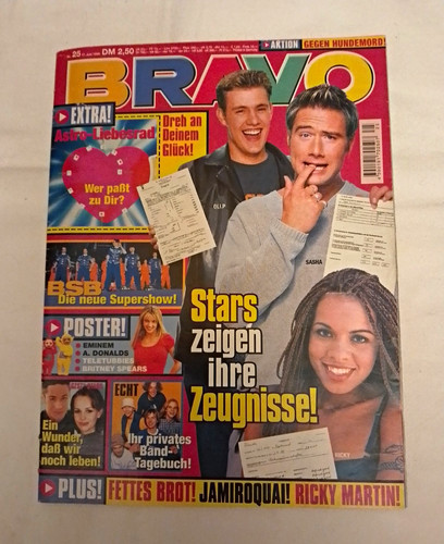 Magazin zeitschrift bravo - zeitschrift, nr