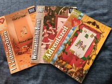 Rico Nr. 82, 95, 101 Weihnachten Advent Booklet Sticken Kreuzstich Vorlagen