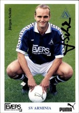Autogrammkarte Fußballer Jürgen Scholz, SV Arminia Hannover,... - 11323908