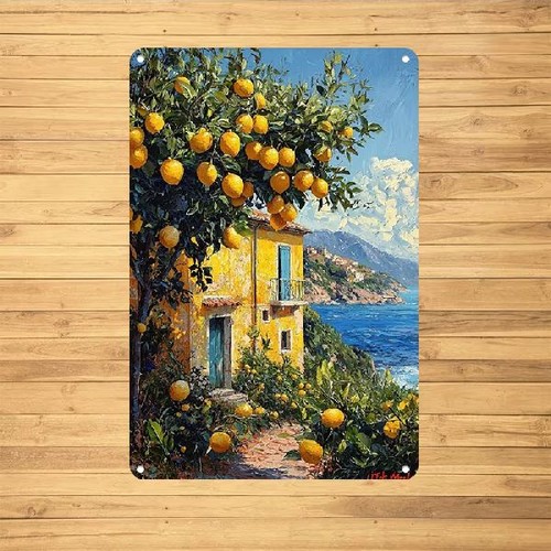 Blechschild italienische