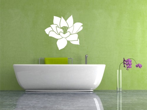 Wandtattoo lotusblume - wandtattoo,
