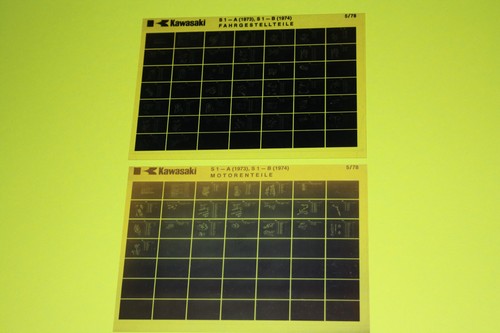 Original microfiche kawasaki - microfiche,
