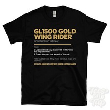 GL1500 Gold Wing Rider T-Shirt - Funny Dictionary Style - Armchair Tour Veteran