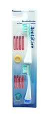 2 Panasonic DentaCare Ersatzbürsten EW0923 Zick-Zack-Borste EW0923W835    