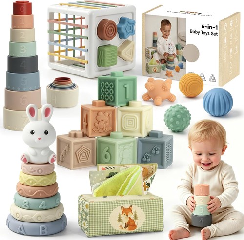Montessori spielzeug baby - montessori, 6