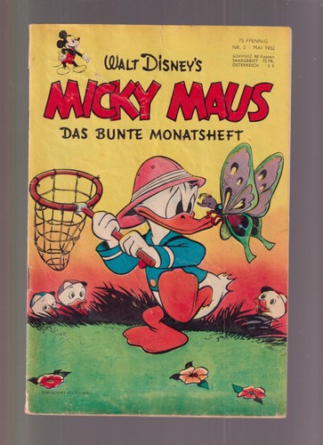 Micky maus jahrgang - jahrgang, 1952