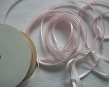 8,50 Meter Dekoband - Satinband - hellrosa - 6 mm breit - siehe Bild