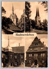 Hadmersleben mehrbildkarte - hadmersleben,