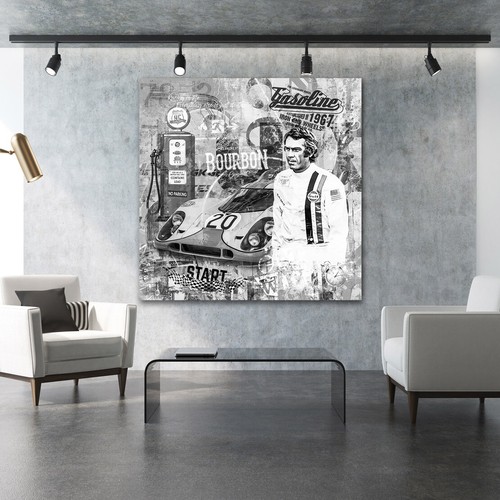 Leinwand bild steve mcqueen - leinwand,